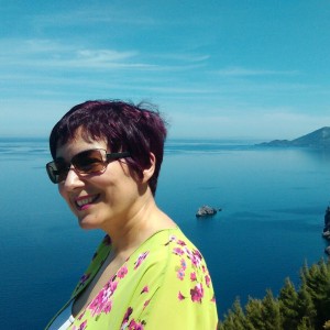 Chrisoula in Evia Island May 2015