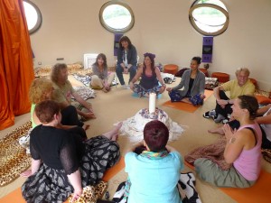 Yoga at Peace Pod 12.08.2014