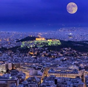 ATHENS BY NIGHT