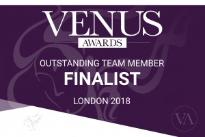 Venus Award Finalist Outstanding Team Member