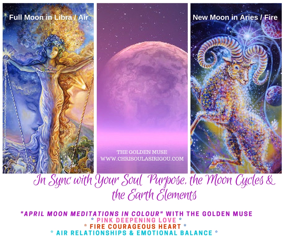 APRIL MOON MEDITATIONS IN COLOUR