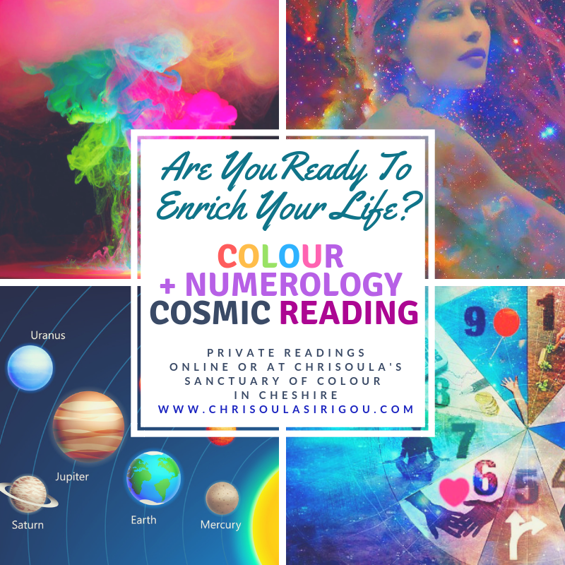 Colour Readings Website poster