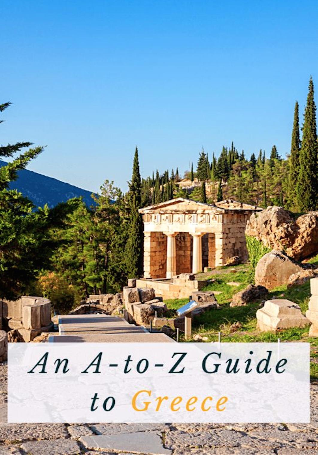 A to Z Guide to Greece (image delphi)